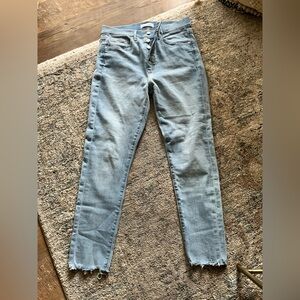 LOFT Light Blue Straight Leg Jeans